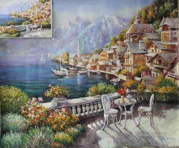 地中海 30 ビーチ Oil Paintings